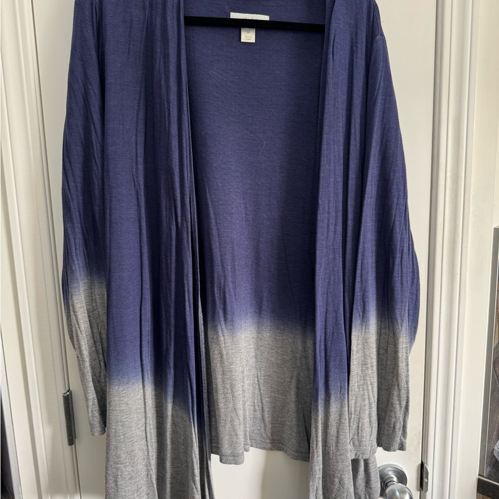 CJ Banks Cardigan Ombré